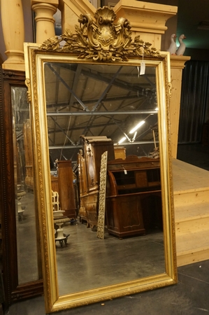 Gilded mirror
