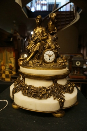 Louis XVI clock signed by Planchon