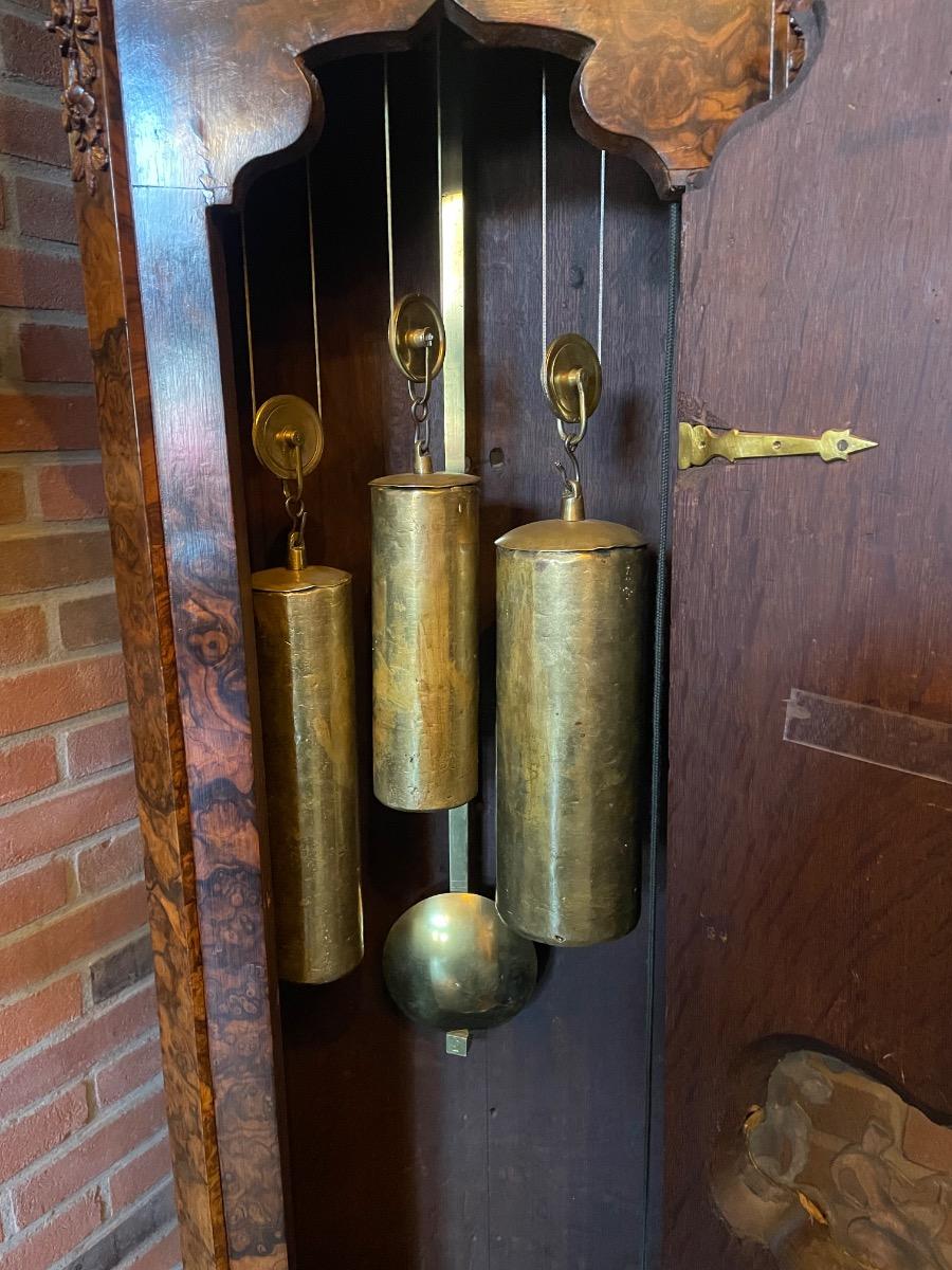 18th Century Dutch musical grandfather clock