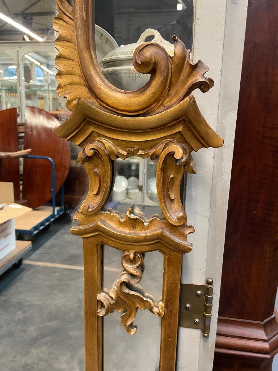 19th century Italian mirror. 100w x 207h cm