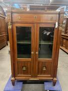 19th century mahogany empire bookcase