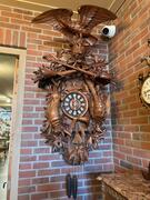 Spectaculair 130 cm tall cuckoo clock